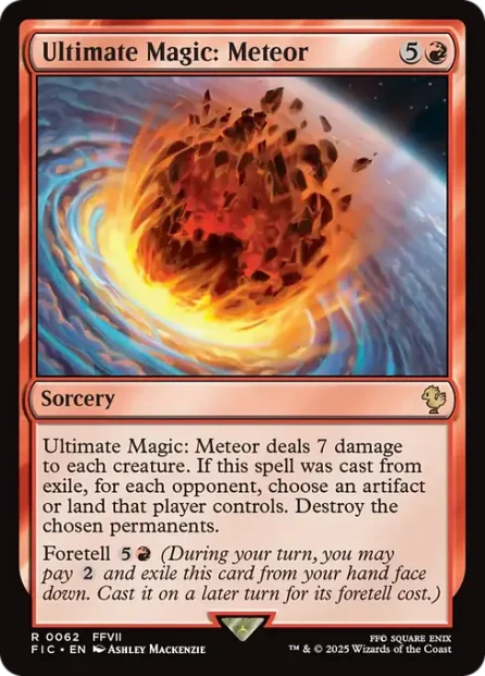 Ultimate Magic: Meteor, Final Fantasy Commander — Magic: The Gathering card