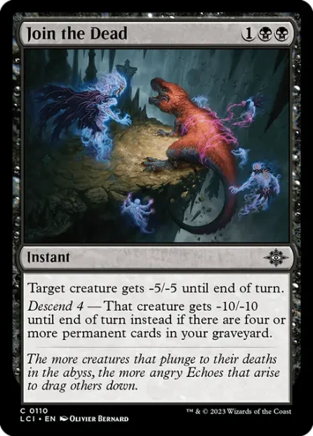 Join the Dead, The Lost Caverns of Ixalan — Magic: The Gathering card