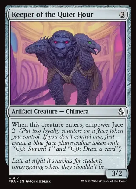 Keeper of the Quiet Hour, Reality Fracture — Magic: The Gathering card