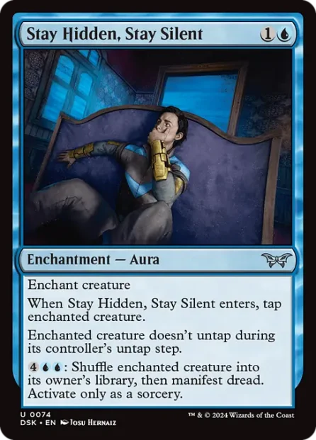 Stay Hidden, Stay Silent, Duskmourn: House of Horror — Magic: The Gathering card