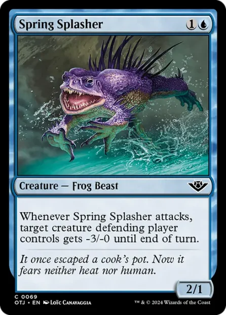 Spring Splasher, Outlaws of Thunder Junction — Magic: The Gathering card