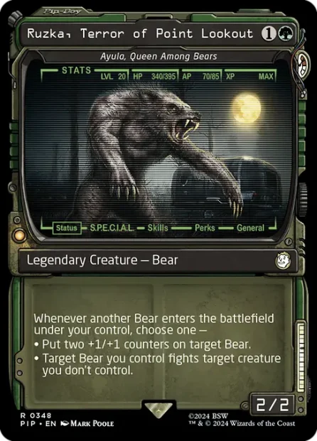 Ayula, Queen Among Bears, Fallout — Magic: The Gathering card