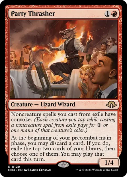 Party Thrasher, Modern Horizons 3 — Magic: The Gathering card