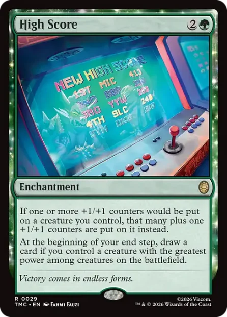 High Score, Teenage Mutant Ninja Turtles Eternal — Magic: The Gathering card