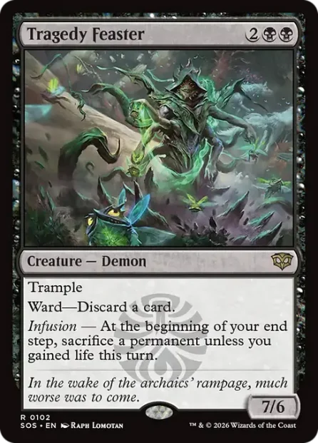 Tragedy Feaster, Secrets of Strixhaven — Magic: The Gathering card