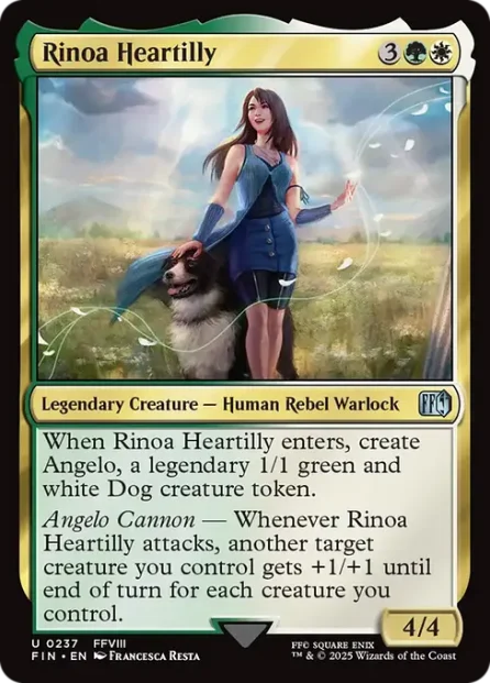 Rinoa Heartilly, Final Fantasy — Magic: The Gathering card
