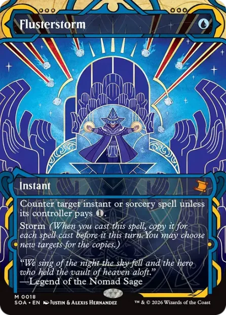 Flusterstorm, Secrets of Strixhaven Mystical Archive — Magic: The Gathering card