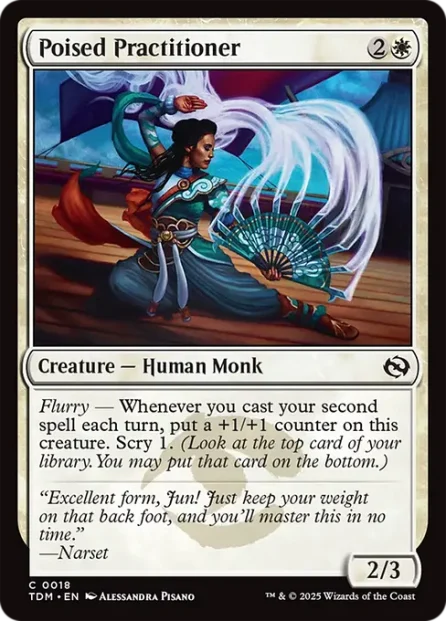 Poised Practitioner, Tarkir: Dragonstorm — Magic: The Gathering card