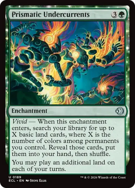 Prismatic Undercurrents, Lorwyn Eclipsed — Magic: The Gathering card