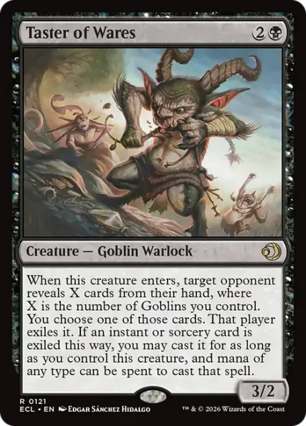 Taster of Wares, Lorwyn Eclipsed — Magic: The Gathering card