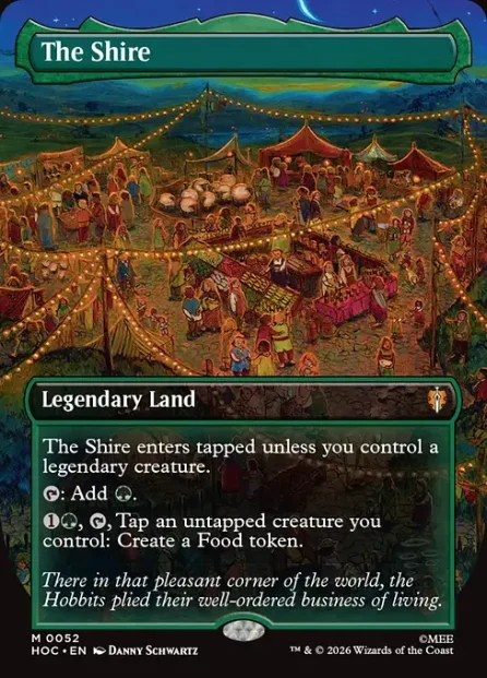The Shire, The Hobbit Eternal — Magic: The Gathering card