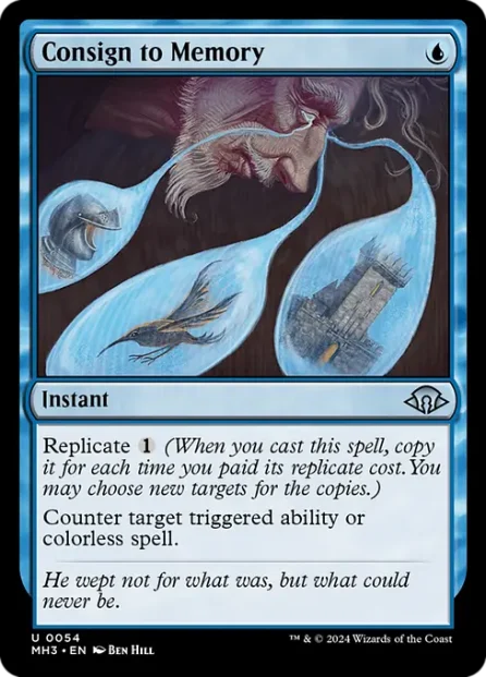 Consign to Memory, Modern Horizons 3 — Magic: The Gathering card