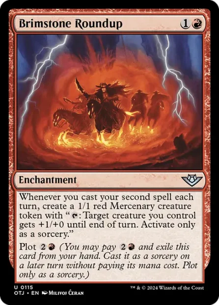 Brimstone Roundup, Outlaws of Thunder Junction — Magic: The Gathering card