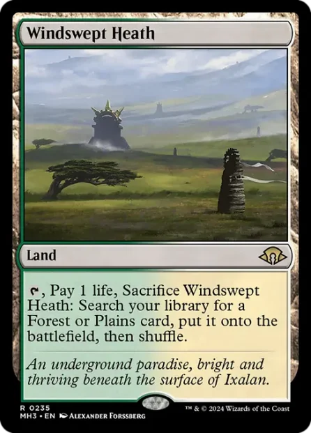 Windswept Heath, Modern Horizons 3 — Magic: The Gathering card