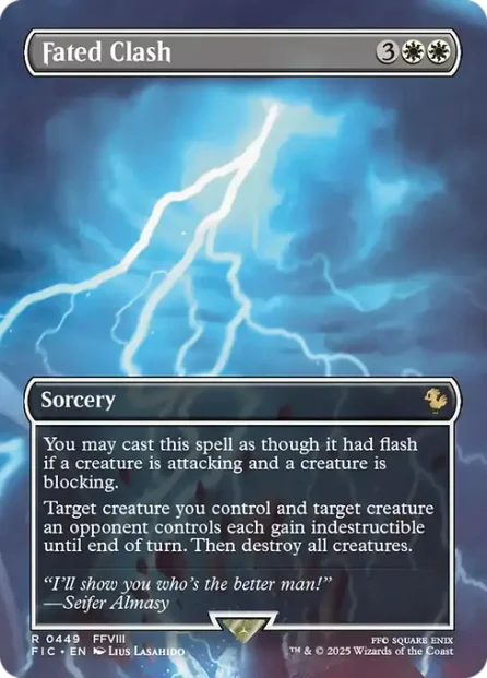 Fated Clash, Final Fantasy Commander — Magic: The Gathering card