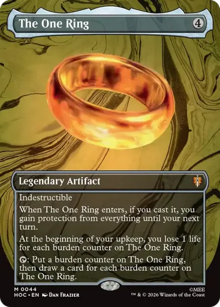 The One Ring, The Hobbit Eternal — Magic: The Gathering card