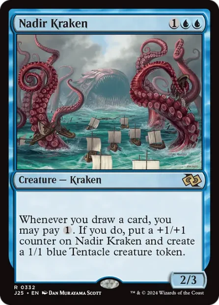 Nadir Kraken, Foundations Jumpstart — Magic: The Gathering card