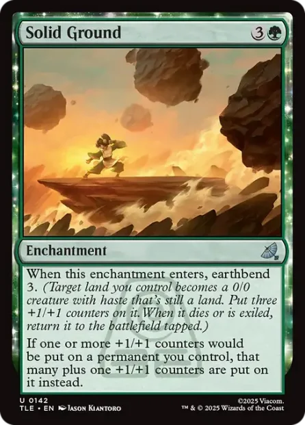 Solid Ground, Avatar: The Last Airbender Eternal — Magic: The Gathering card