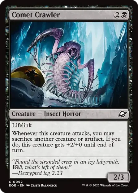 Comet Crawler, Edge of Eternities — Magic: The Gathering card