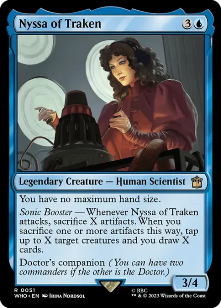 Nyssa of Traken, Doctor Who — Magic: The Gathering card
