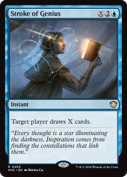 Stroke of Genius, Secrets of Strixhaven Commander — Magic: The Gathering card