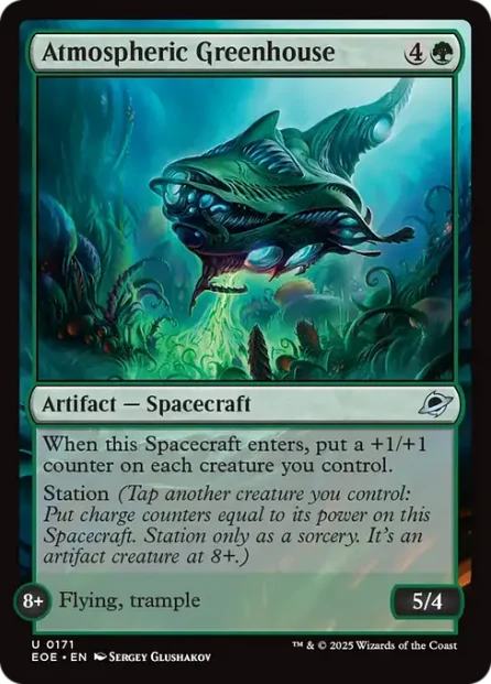 Atmospheric Greenhouse, Edge of Eternities — Magic: The Gathering card