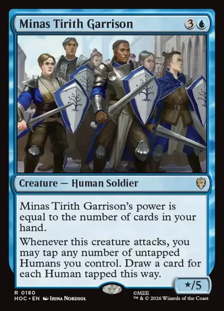 Minas Tirith Garrison, The Hobbit Eternal — Magic: The Gathering card