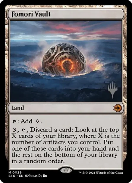 Fomori Vault, The Big Score Promos — Magic: The Gathering card