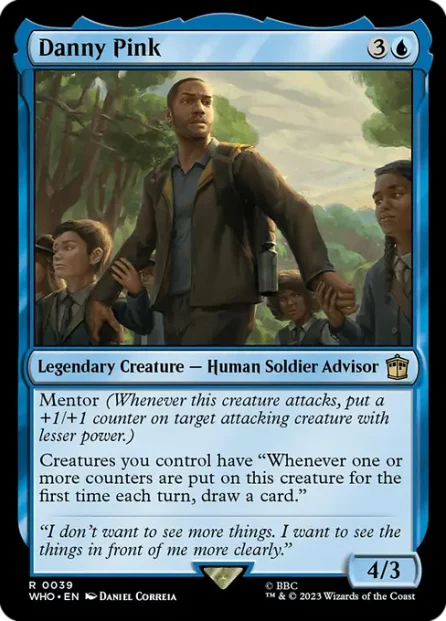 Danny Pink, Doctor Who — Magic: The Gathering card