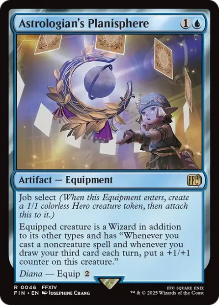 Astrologian's Planisphere, Final Fantasy — Magic: The Gathering card