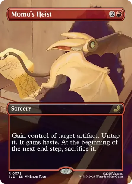 Momo's Heist, Avatar: The Last Airbender Eternal — Magic: The Gathering card