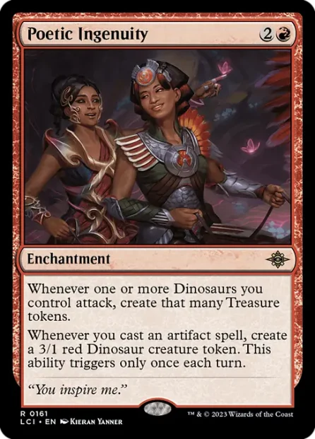 Poetic Ingenuity, The Lost Caverns of Ixalan — Magic: The Gathering card