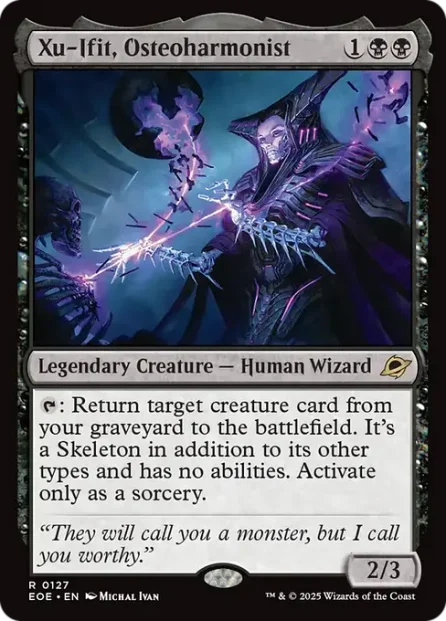 Xu-Ifit, Osteoharmonist, Edge of Eternities — Magic: The Gathering card