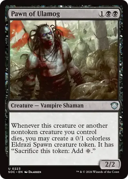 Pawn of Ulamog, Secrets of Strixhaven Commander — Magic: The Gathering card