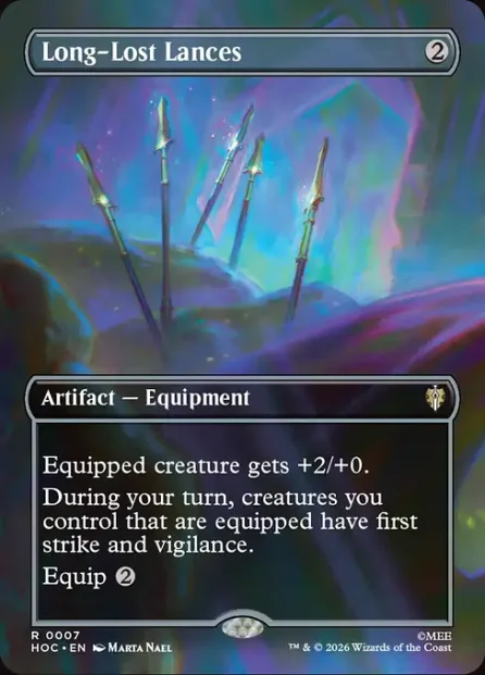 Long-Lost Lances, The Hobbit Eternal — Magic: The Gathering card