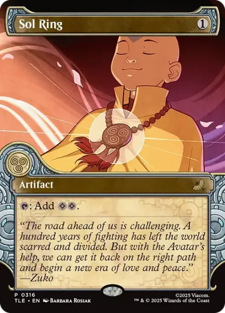 Sol Ring, Avatar: The Last Airbender Eternal — Magic: The Gathering card