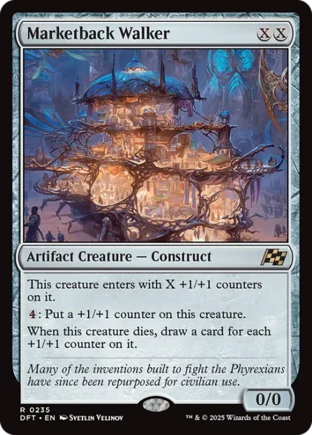 Marketback Walker, Aetherdrift — Magic: The Gathering card