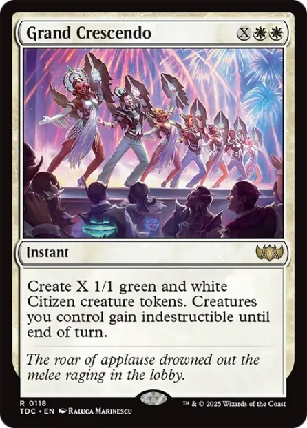 Grand Crescendo, Tarkir: Dragonstorm Commander — Magic: The Gathering card