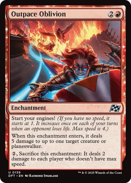Outpace Oblivion, Aetherdrift — Magic: The Gathering card