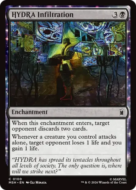 HYDRA Infiltration, Marvel Super Heroes — Magic: The Gathering card