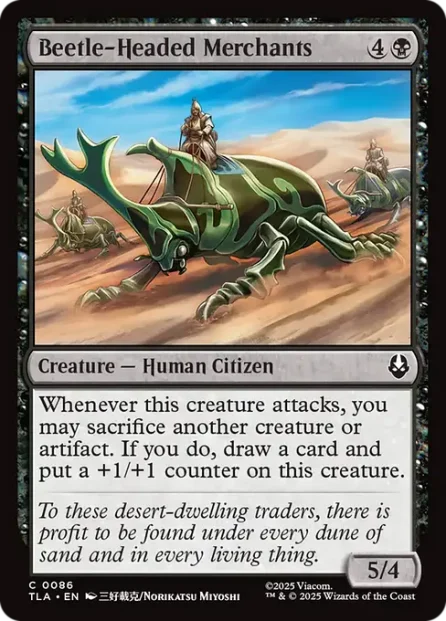 Beetle-Headed Merchants, Avatar: The Last Airbender — Magic: The Gathering card