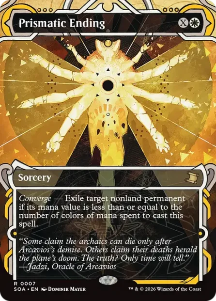 Prismatic Ending, Secrets of Strixhaven Mystical Archive — Magic: The Gathering card
