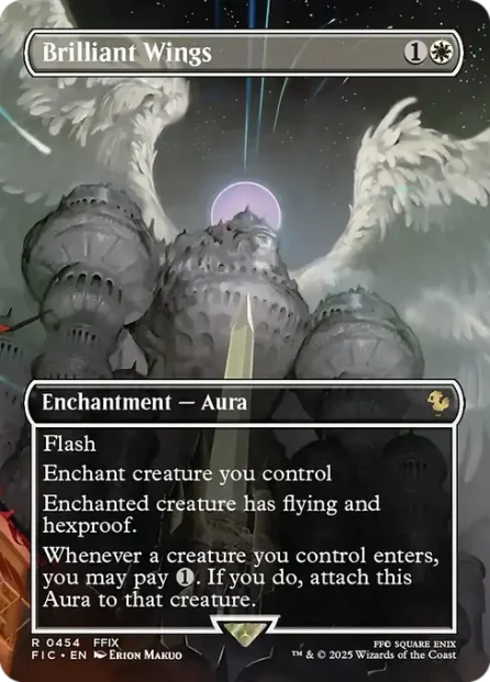 Brilliant Wings, Final Fantasy Commander — Magic: The Gathering card