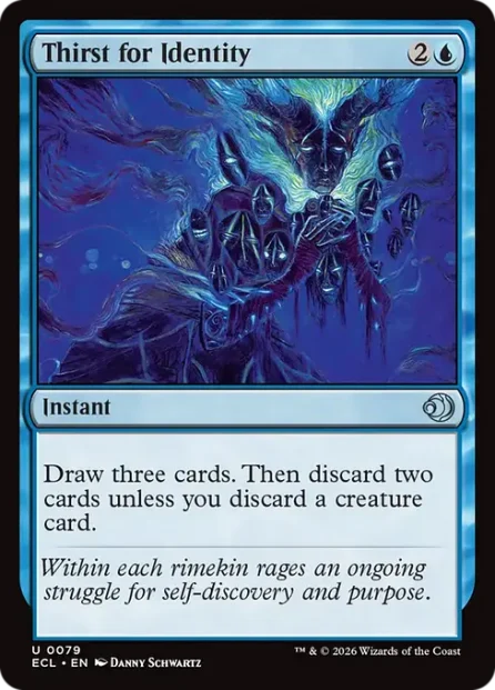 Thirst for Identity, Lorwyn Eclipsed — Magic: The Gathering card