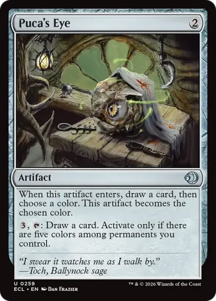 Puca's Eye, Lorwyn Eclipsed — Magic: The Gathering card