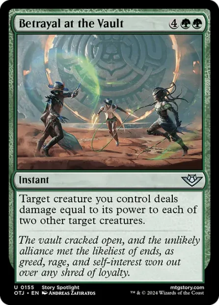 Betrayal at the Vault, Outlaws of Thunder Junction — Magic: The Gathering card