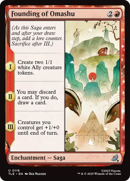 Founding of Omashu, Avatar: The Last Airbender Eternal — Magic: The Gathering card