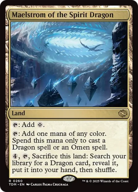 Maelstrom of the Spirit Dragon, Tarkir: Dragonstorm — Magic: The Gathering card