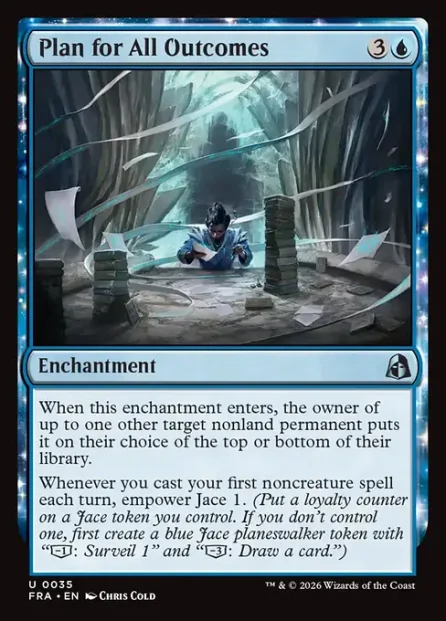 Plan for All Outcomes, Reality Fracture — Magic: The Gathering card