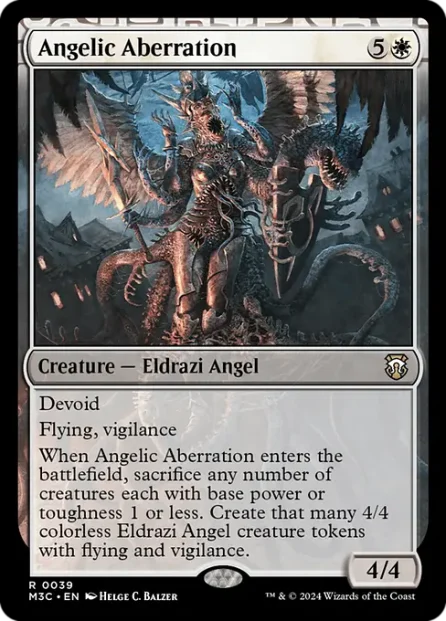 Angelic Aberration, Modern Horizons 3 Commander — Magic: The Gathering card